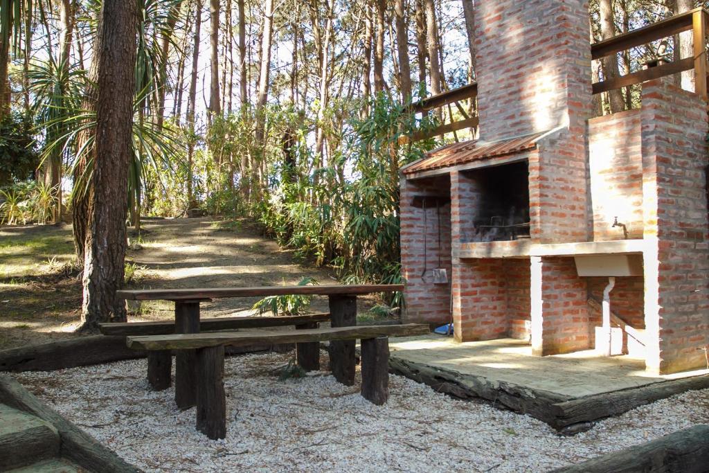 Cabanas Del Bosque Balneario Mar Azul 외부 사진