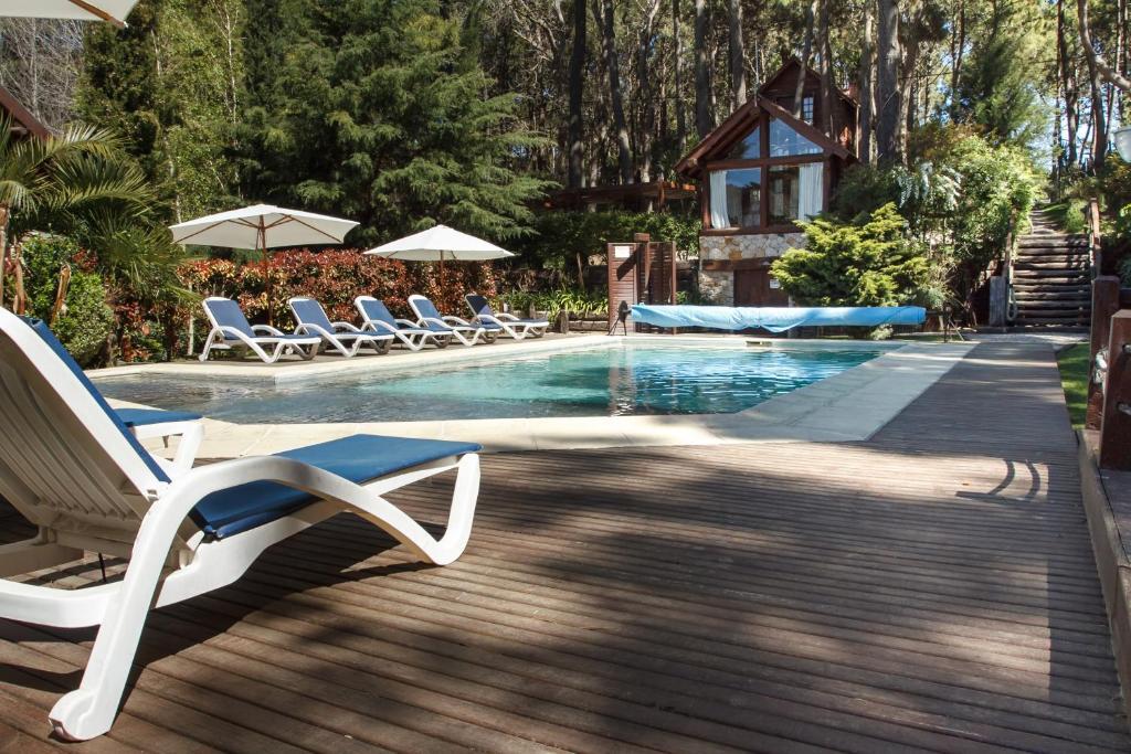 Cabanas Del Bosque Balneario Mar Azul 외부 사진